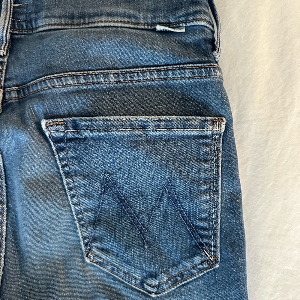 MOTHER jeans insider crop step fray wash turn of the tide style 1157 - size 28